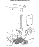 Part Location Diagram of WR17X3306 GE BAFFLE PAPER SHIELD