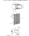 UNIT PARTS Diagram and Parts List for TAX14SNSBRAD  General Electric Refrigerator