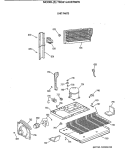 UNIT PARTS Diagram and Parts List for TBG21JAXERWW  General Electric Refrigerator