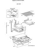 Part Location Diagram of WR38X2132 GE TRIM FRAME VP
