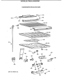 COMPARTMENT SEPARATOR PARTS Diagram and Parts List for TBG24JAXERWW  General Electric Refrigerator