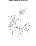 Section Diagram and Parts List for JGSP20GER1BG  General Electric Range