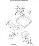 GAS & BURNER PARTS Diagram and Parts List for JGBS21SEV2WH  General Electric Range