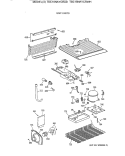 UNIT PARTS Diagram and Parts List for TBE18NAYCRWH  General Electric Refrigerator