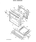 Section Diagram and Parts List for JGBS04GER2  General Electric Range