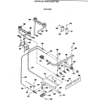 Part Location Diagram of WB20K5010 GE THERMOSTAT
