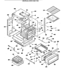 Part Location Diagram of WB07K5207 GE USE GEH WB7K5207