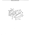Section Diagram and Parts List for JGRS14GEV1BB  General Electric Range