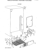 UNIT PARTS Diagram and Parts List for TFX24PAXBWW  General Electric Refrigerator