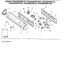 Section Diagram and Parts List for WWA8890RBLAA  General Electric Washer