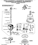 TRANSMISSION - COMPLETE BREAKDOWN Diagram and Parts List for WWA8890RBLAA  General Electric Washer