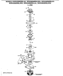 2 - SPEED Diagram and Parts List for WWA8890RBLAA  General Electric Washer