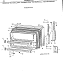 FREEZER DOOR Diagram and Parts List for TBX18MAXKRWW  General Electric Refrigerator