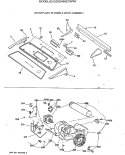 Part Location Diagram of WE19M1014 GE PANEL BACK