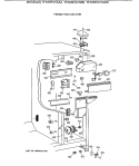 FRESH FOOD SECTION Diagram and Parts List for TFX25PAYAWW  General Electric Refrigerator