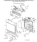 Part Location Diagram of WD27X0559 GE USE GEH WD27X559
