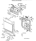 Part Location Diagram of WD27M0252 GE USE GEH WD27M252