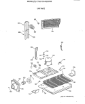 UNIT PARTS Diagram and Parts List for CTG21GAXERWW  Hotpoint Refrigerator