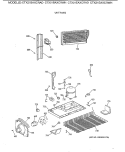 UNIT PARTS Diagram and Parts List for CTX21EAXCRAD  Hotpoint Refrigerator