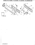 Part Location Diagram of WH42X2303 GE END CAP L.H. White