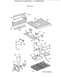 UNIT PARTS Diagram and Parts List for CTX16BAXKRWH  Hotpoint Refrigerator