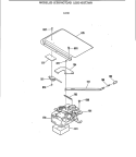 LOCK Diagram and Parts List for LEB316GT2WH  General Electric Range