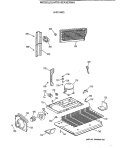UNIT PARTS Diagram and Parts List for MTG18EAXERWH  General Electric Refrigerator