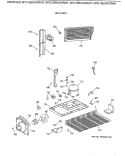 UNIT PARTS Diagram and Parts List for MTX18EAXGRWH  General Electric Refrigerator