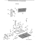 UNIT PARTS Diagram and Parts List for MTX24GAXCRWW  General Electric Refrigerator