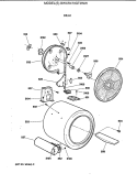 Part Location Diagram of WE4M181 GE Cycling Thermostat - 4 Wire