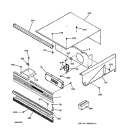 CONTROL PANEL Diagram and Parts List for ZEK737BW1BB  General Electric Wall Oven