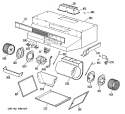 Part Location Diagram of WB02X3439 GE USE GEH WB2X3439