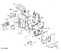 Section Diagram and Parts List for AZC515EDV1  General Electric Air Conditioner