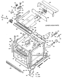 Part Location Diagram of WB29X5015 GE SMOKE ELIM & TUBE Assembly