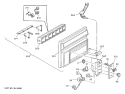 Section Diagram and Parts List for ACM12DBX1  General Electric Air Conditioner