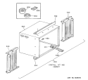 Section Diagram and Parts List for ACM12DBX1  General Electric Air Conditioner