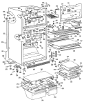 Part Location Diagram of WR17X2550 GE TRIM FRAME VP