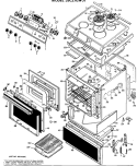 Part Location Diagram of WB55X5309 GE DOOR LINER