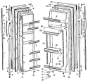 Part Location Diagram of WR78X8259 GE USE GEH WR2X7781