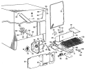 Section Diagram and Parts List for TFX22VLK  General Electric Refrigerator