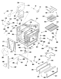 Part Location Diagram of WB34M0031 GE 343492