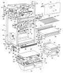 Part Location Diagram of WR38X1448 GE TRIM FRAME VP
