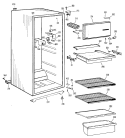 Part Location Diagram of WR31X135 GE FLIPPER