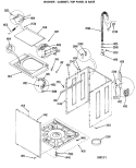 Part Location Diagram of WH01X2592 GE USE GEH WH1X2592
