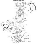 Part Location Diagram of WH01X2624 GE USE GEH WH1X2624