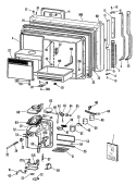 Part Location Diagram of WR17X2868 GE COVER&INSERT Assembly RECESS