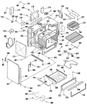 Part Location Diagram of WB63M0024 GE USE GEH WB63M24
