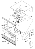 Part Location Diagram of WB36K5238 GE CONTROL PANEL Assembly