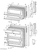 Part Location Diagram of WR29X5180 GE USE GEH WR29X189
