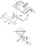 Section Diagram and Parts List for JGBS06ES1  General Electric Range